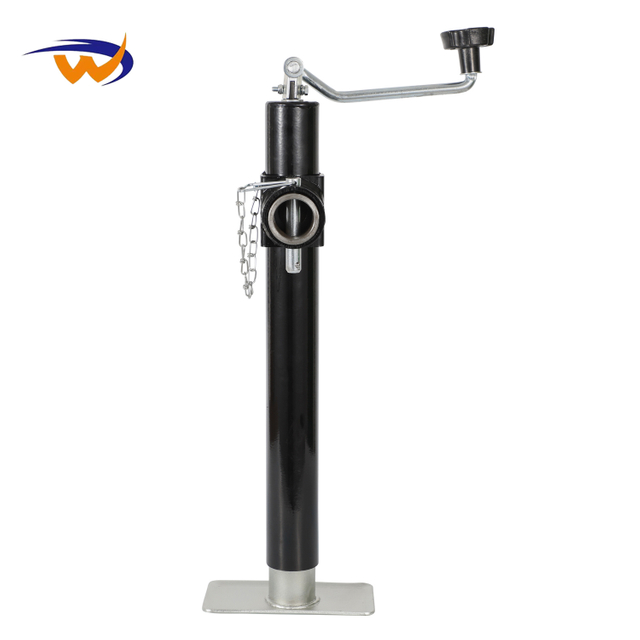2000lbs Round Tube with Bracket Mount Swivel Trailer Jacks