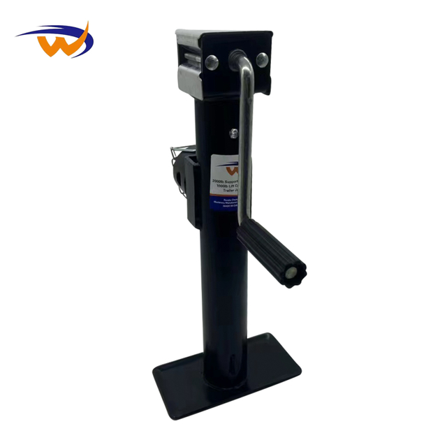Custom Wholesale Black 1000lbs Hand Trailer Accessories RV Lead Screw Jack
