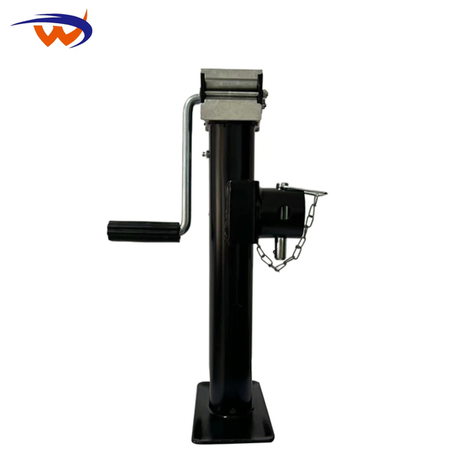 Wholesale Round Tube Sidewind 1500 Lb Manual Car Trailer RV Jack